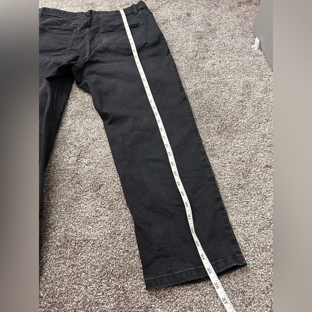 J.Jill High Rise Cropped Jeans – Size 10 black cotton pants - Picture 14 of 14